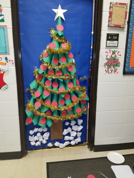 Wilco Area Career Center - Holiday Door Decoration Contest