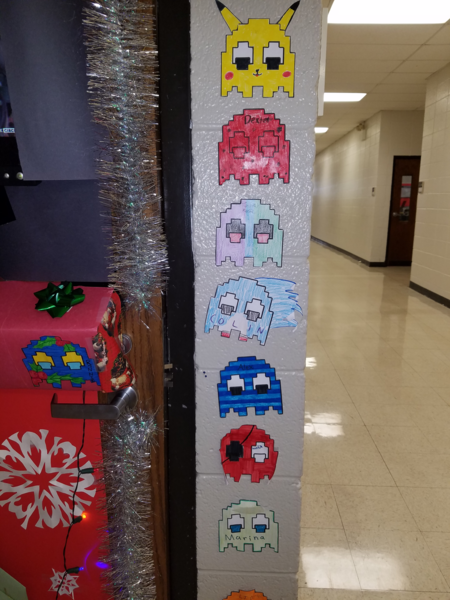 Wilco Area Career Center Holiday Door Decoration Contest
